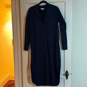 Navy Ann Mashburn Dress, sz Medium
